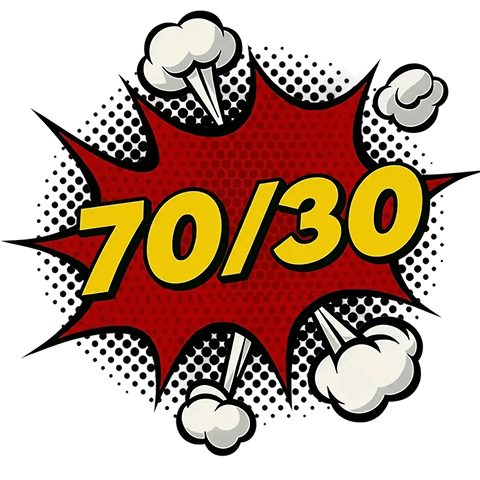 70/30 revenue split